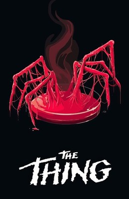 The Thing Red Spider Creature John Carpenter Alien Horror Movie Poster Print Art