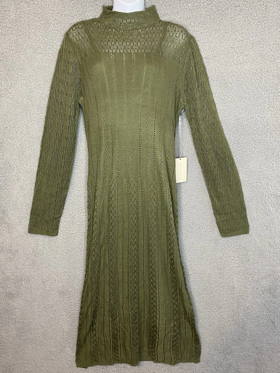 Green Sweater Dresses for sale | eBay