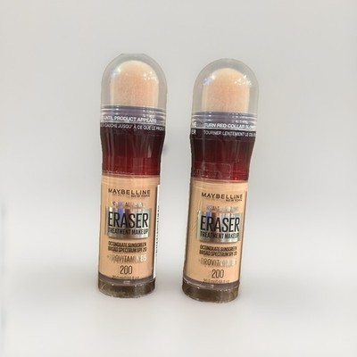 *BOTH* Maybelline Instant Age Rewind Eraser Treatment Makeup Creamy Natural 200