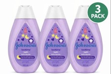 Johnson  s Baby Bedtime Bath 300ml   3 Pack  Calming Lavender  Gentle Baby Wash