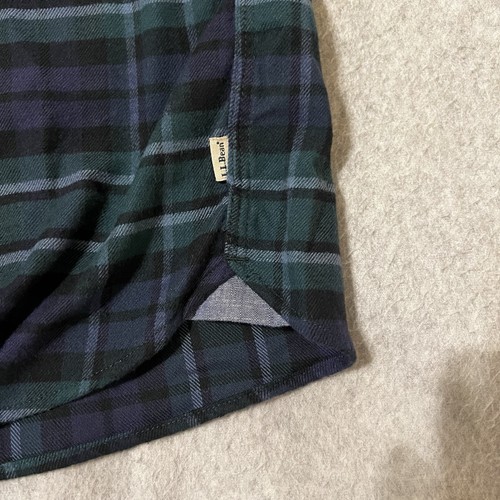 LL Bean Hemd Herren Large MacCallum BeanFlex All Season Flanell Blackwatch GORP - Bild 4 von 11