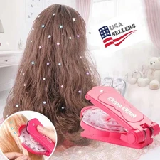 Diamond Styling Tools Hair Gemstone Styling Set + 180 Colorful Gemstones - Usa