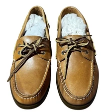 Sperry A/O 2-Eye Boat Shoes Men's 10.5 – Royal Brown, New (No Box)