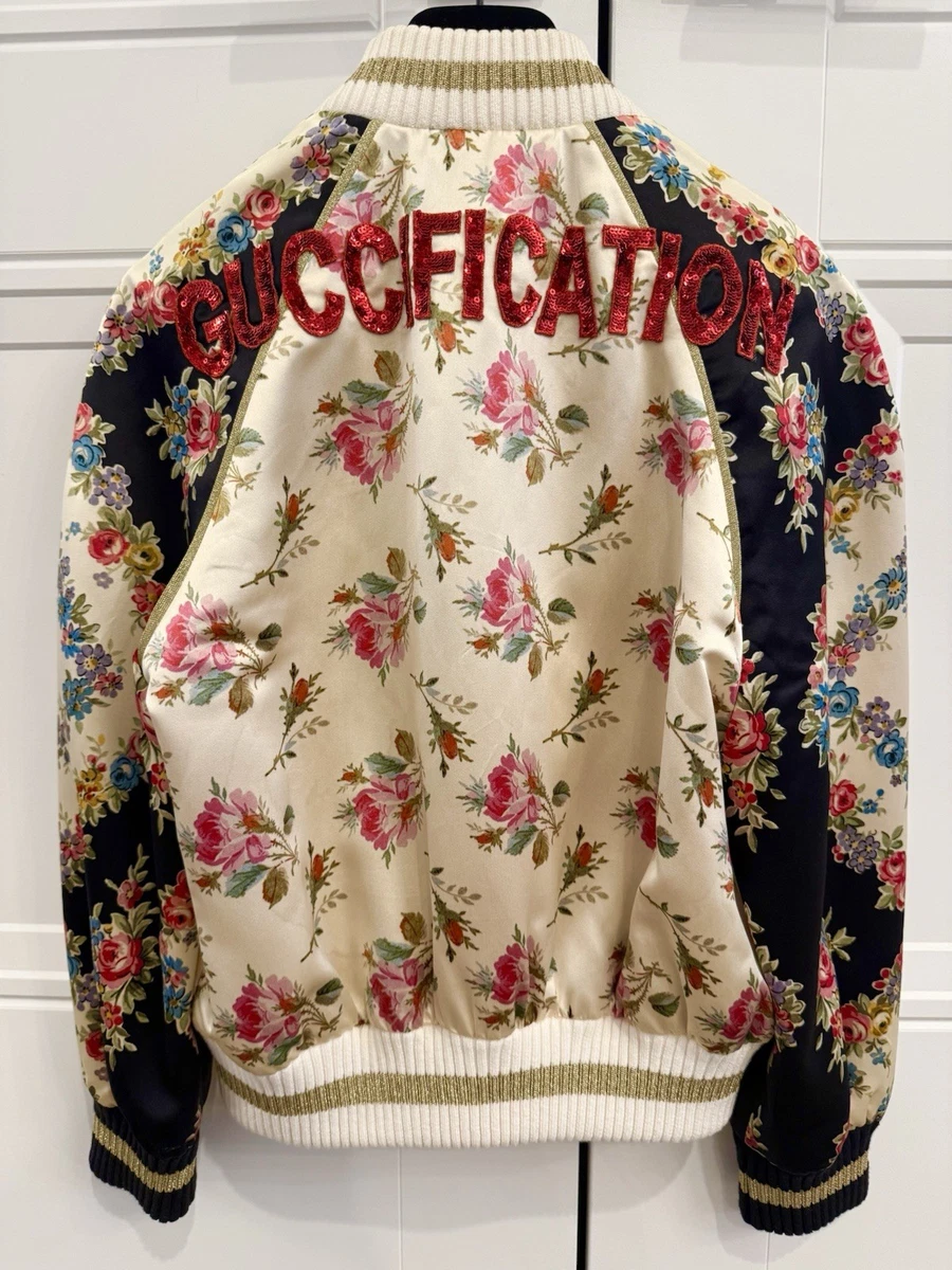 Gucci Floral Coats, Jackets & Vests for Women for sale | eBay