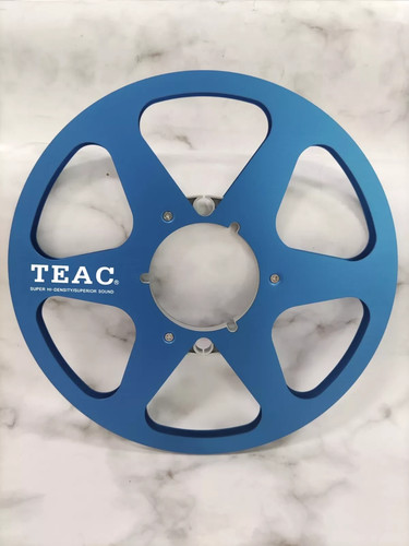 A pair 10.5 '' 1/4"TEAC metal aluminum tape reel, for Reel to Reel Tape Recorder - Picture 6 of 13