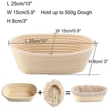 Rattan Bread Proofing Sourdough Bannetons Proving Fermentation Basket Baking