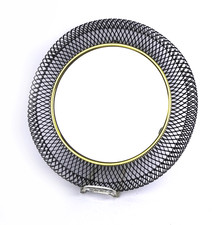 Spiegel, Messing, Wandspiegel, Mirror, Vereinigte Werkstätten München, 1950er