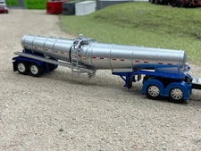 1/64 DCP Polar Deep Drop Tanker – Silver with Blue Fenders & Running Gear