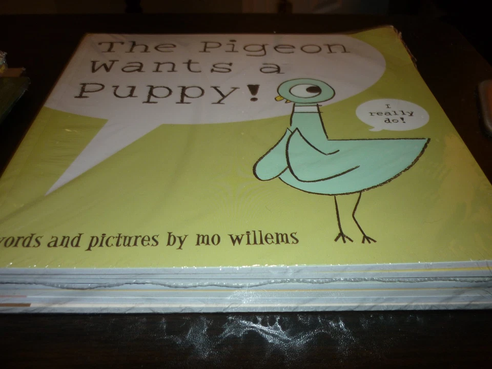 NEW Sealed Pigeon Series 7 Book Set by Mo Willems - Image 3 of 4