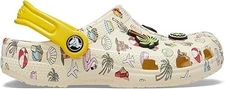 CROCS Classic Spring Break Pool Party Clogs Big Kids Sandal Size J4 or J5