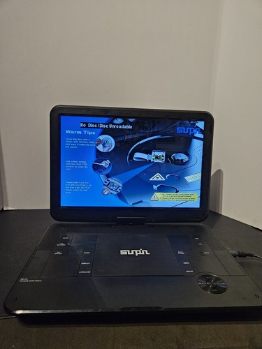 Sunpin Pd 151 Tragbarer DVD Player 13" Display Schwenkbarer Bildschirm  - Bild 1 von 6