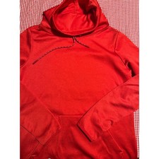 Under Armour Men's Red ColdGear Hoodie Loose Fit Size XS