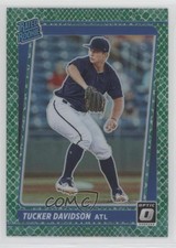 2021 Donruss Optic Rated Rookie Green Dragon Prizm 39/88 Tucker Davidson #90 2b2