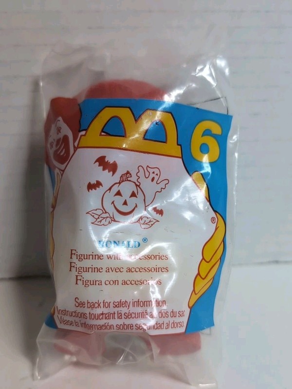 Vintage 1996 McDonald's Happy Meal Halloween McNugget Buddies #6 Ronald
