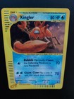 Pokemon Karte Kingler Aquapolis Expedition Skyridge Holo 15/165 DE 2003 Vintage