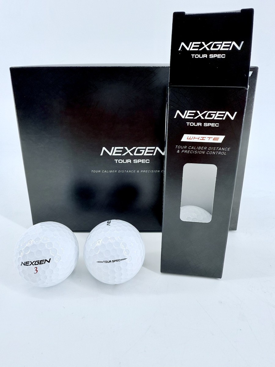 Nexgen Tour Spec 3 Piece Urethane Golf Ball -Tour Distance and