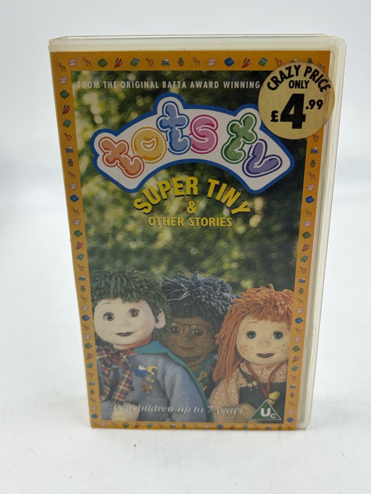 TOTS TV - SUPER TINY AND OTHER STORIES UK PAL VHS Video