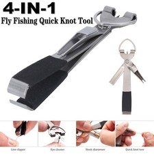 4-in-1 Fly Fishing Line Nipper Quick Knot Tyi...