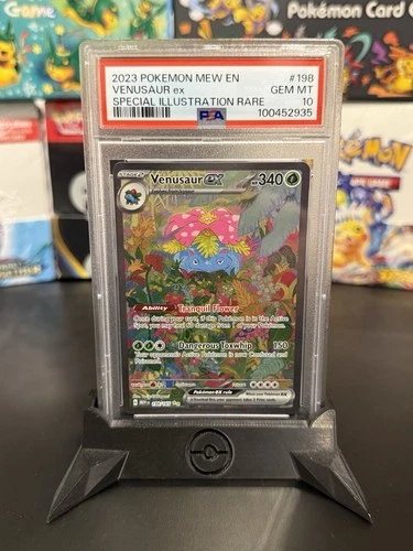 Pokémon TCG Venusaur EX Scarlet & Violet 151 Card 198/165 English Edition PSA 10