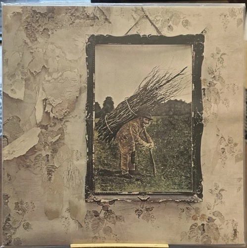 LED ZEPPELIN IV 2014 180 GRAM PAGE REMASTER NM/NM VINYL LP NEVER PLAYED
