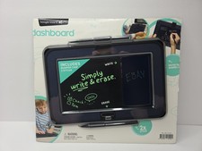Boogie Board Dashboard eWriter Writing Tablet Black Bumper Case  2 Stylus Pens
