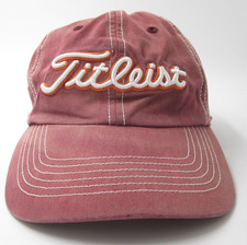 Distressed Titleist Virginia Tech Hokie Embroidered Adjustable Hat (C)