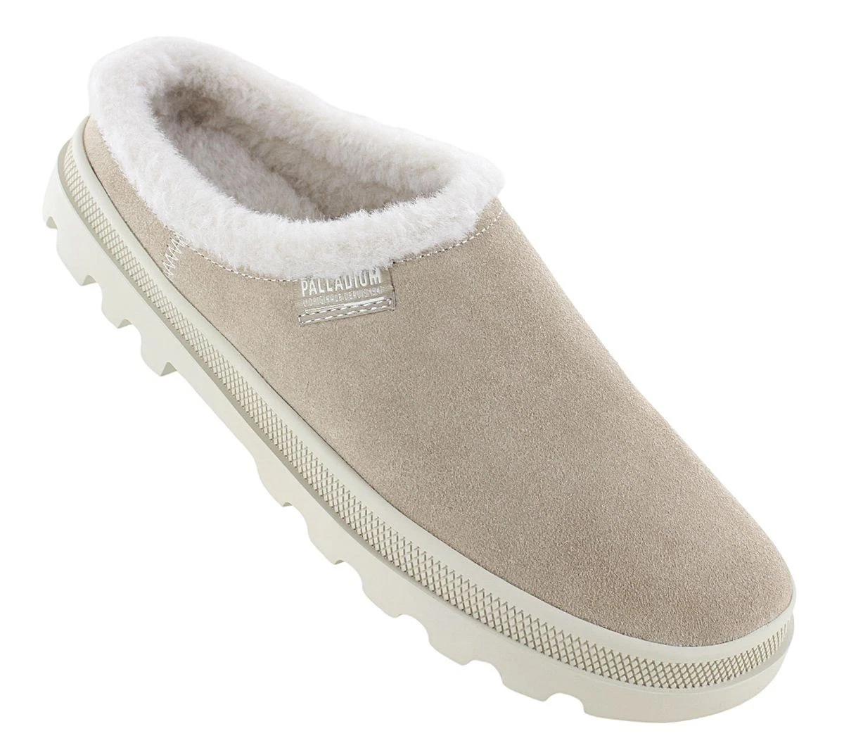 PALLADIUM Palladune Mule Warm - Slipper Winter Hausschuhe Pantolette Beige NEU