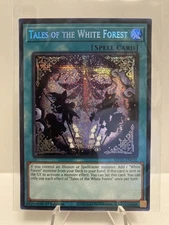 Yu-Gi-Oh! Tales of the White Forest MP25-EN092 Prismatic Secret Rare 1st Ed NM