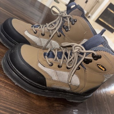 Cabela's Ultralight Studdable Felt Sole Fly Fishing Wading Boots Mens Size 7
