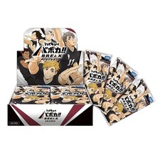 TAKARA TOMY HAIKYU!! VOBACA BREAK HV-P02 BOOSTER PACK STRONG CHALLENGER 1 CAJA