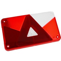AspÖCk Multipoint 5 V Lichtscheibe Rechts Ersatzglas RüCkleuchte AnhäNger