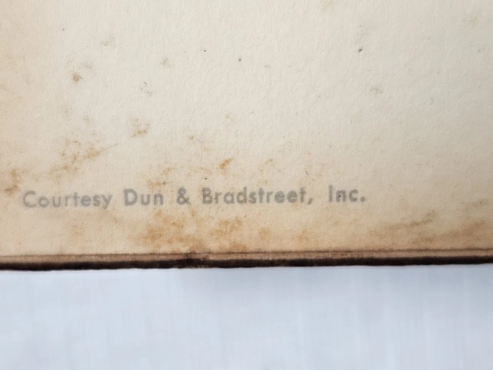 Letrero publicitario de exhibición de tienda plateado Reed & Barton 11"x9" antiguo vintage Foto 4 de 4