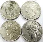 *1926 MIXED MINT PEACE DOLLAR LOT* *4 COINS* NR #P3065