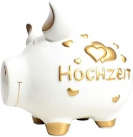 Spardose Keramik Sparen Sparschwein Hochzeit