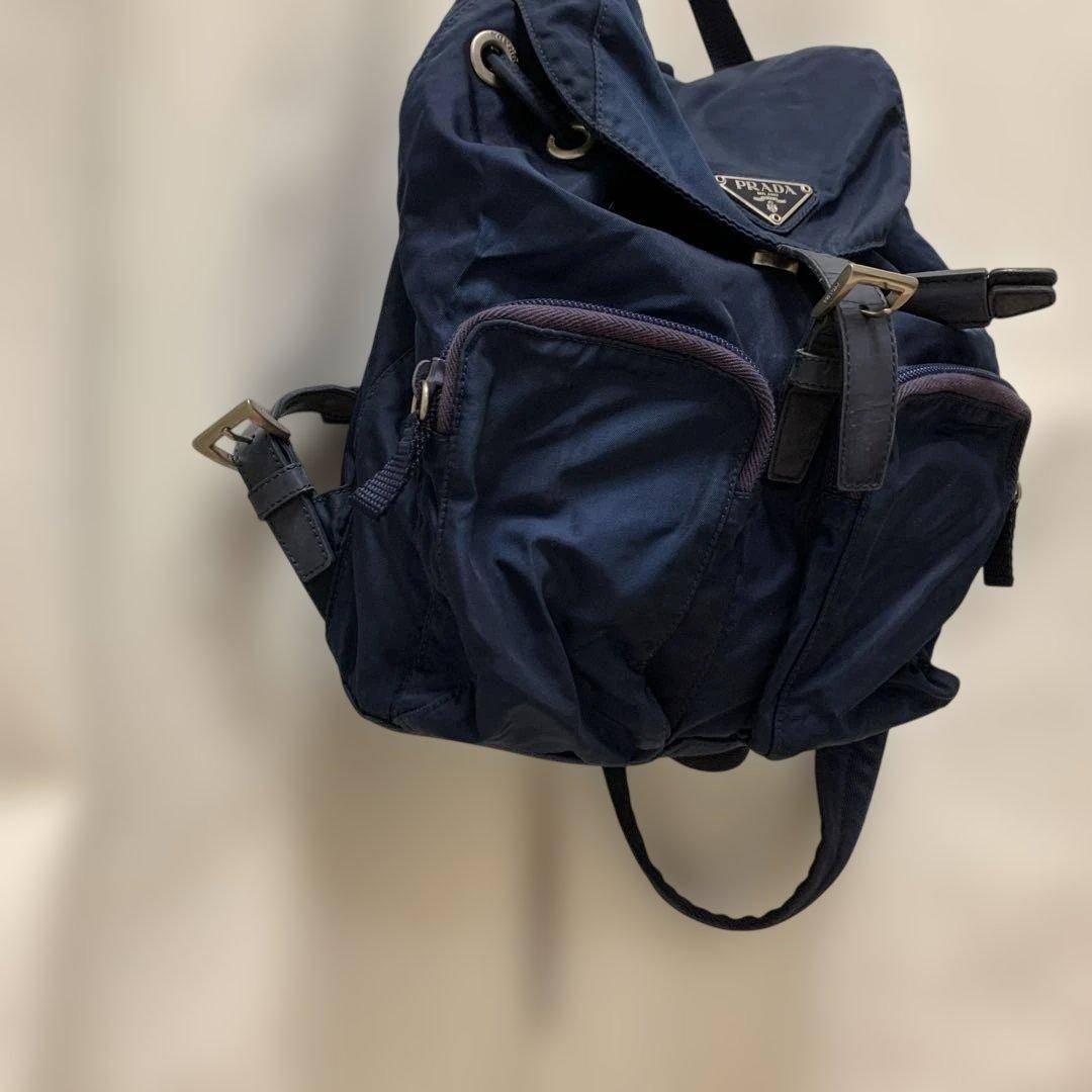 PRADA nylon backpack basic From Japan - image 5