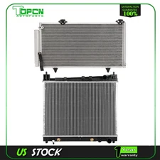Fits 2005-2006 Scion xA Scion xB Replacement Radiator & Condenser Assembly