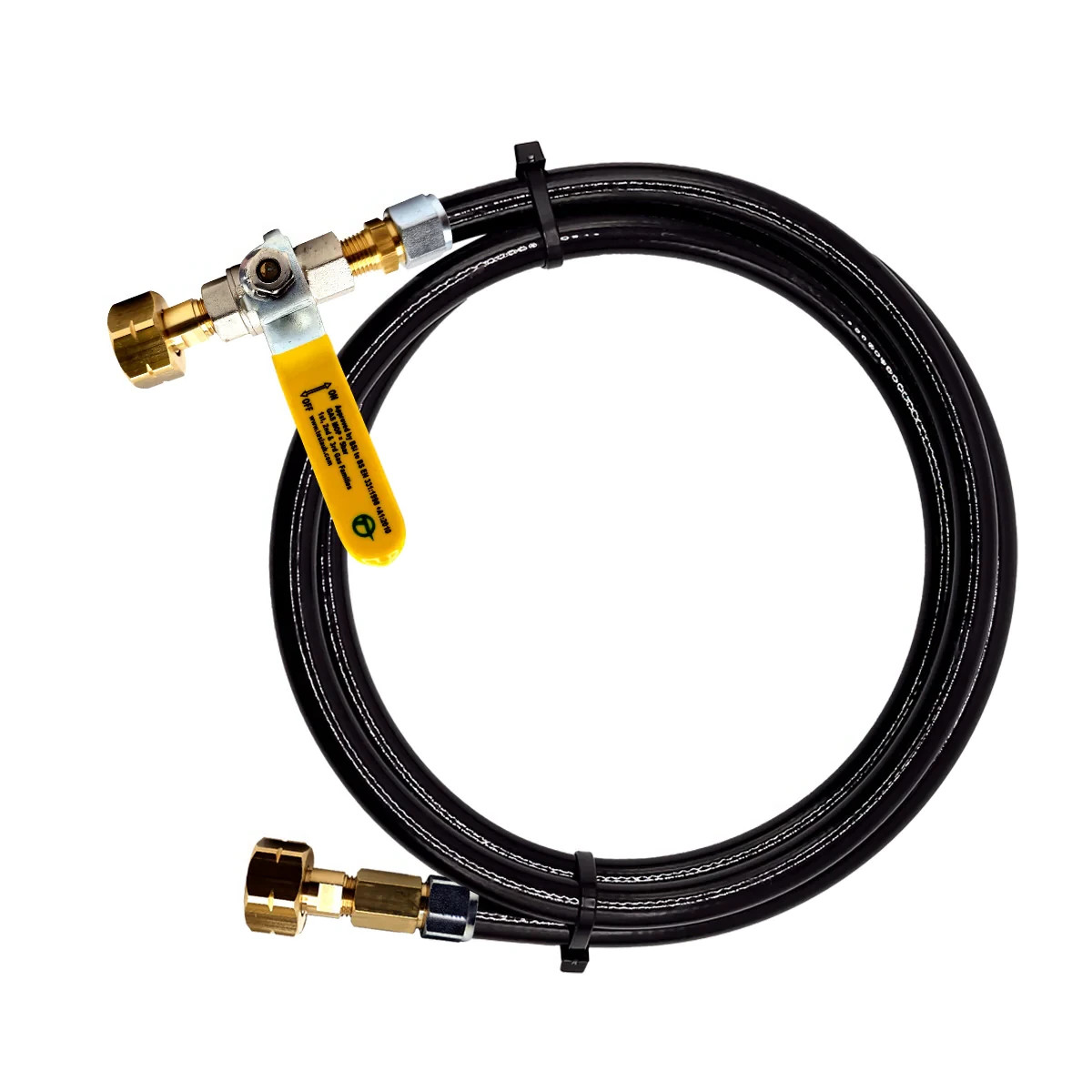 LPG GPL Adapters Se 2M pipe t to Refill 21.8mm European Propane Gas Bottle.