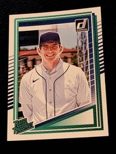 2025 Panini Donruss Baseball Rated Prospect - #130 Owen Hall (RC) - Detroit 