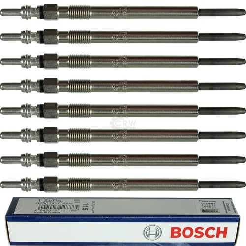 Lot De 4 Bougies De Préchauffage Bosch Duraterm 0250204002 - Neuf Pour FORD, CITROEN, PEUGEOT