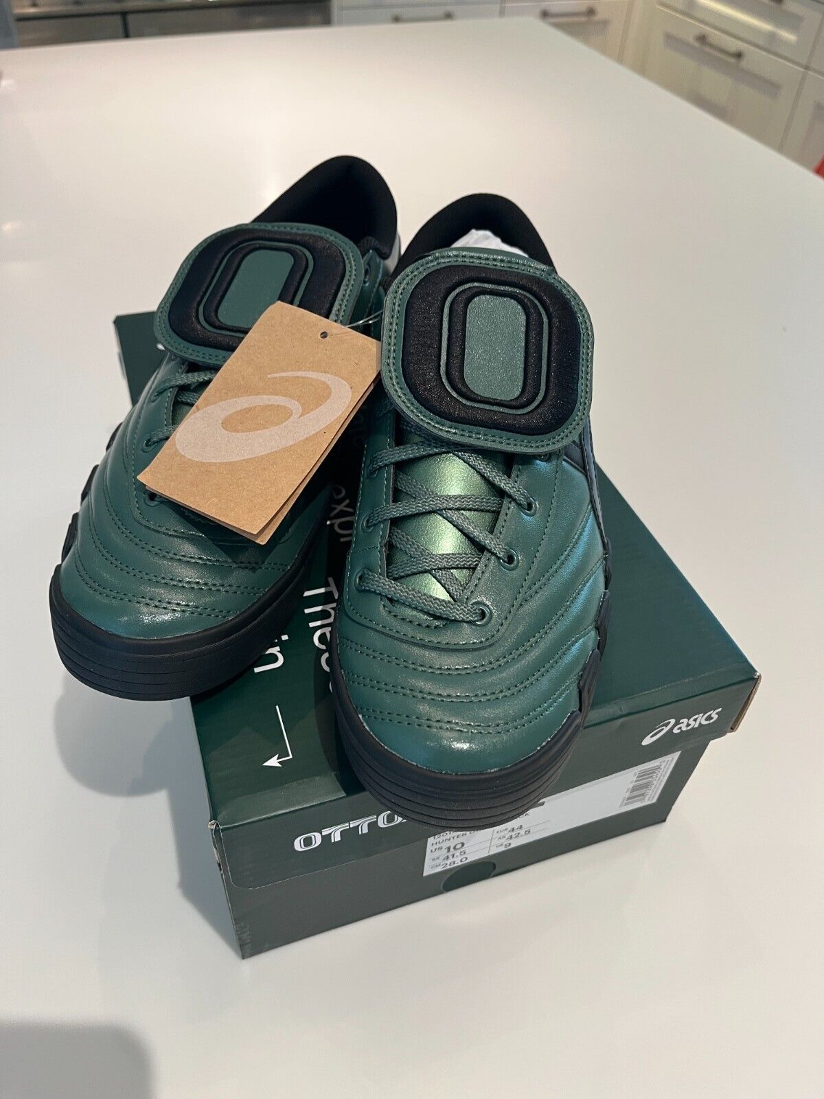 Asics X Otto 958 Gel-Flexkee 958 Kiko Kostadinov Hunter Green US 10 Unopened