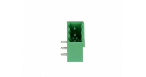 (BOX OF 50) 1757255, PHOENIX, TERM BLOCK HDR 3POS 90DEG 5.08MM, MALE PINS - Picture 4 of 5