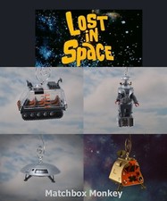 Lost in Space Vintage Sci-Fi TV Show Jupiter B-9 Pod Chariot Christmas Ornament