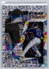2021 Panini Mosaic #SM5 Shane Bieber Stare Masters Quick Pitch