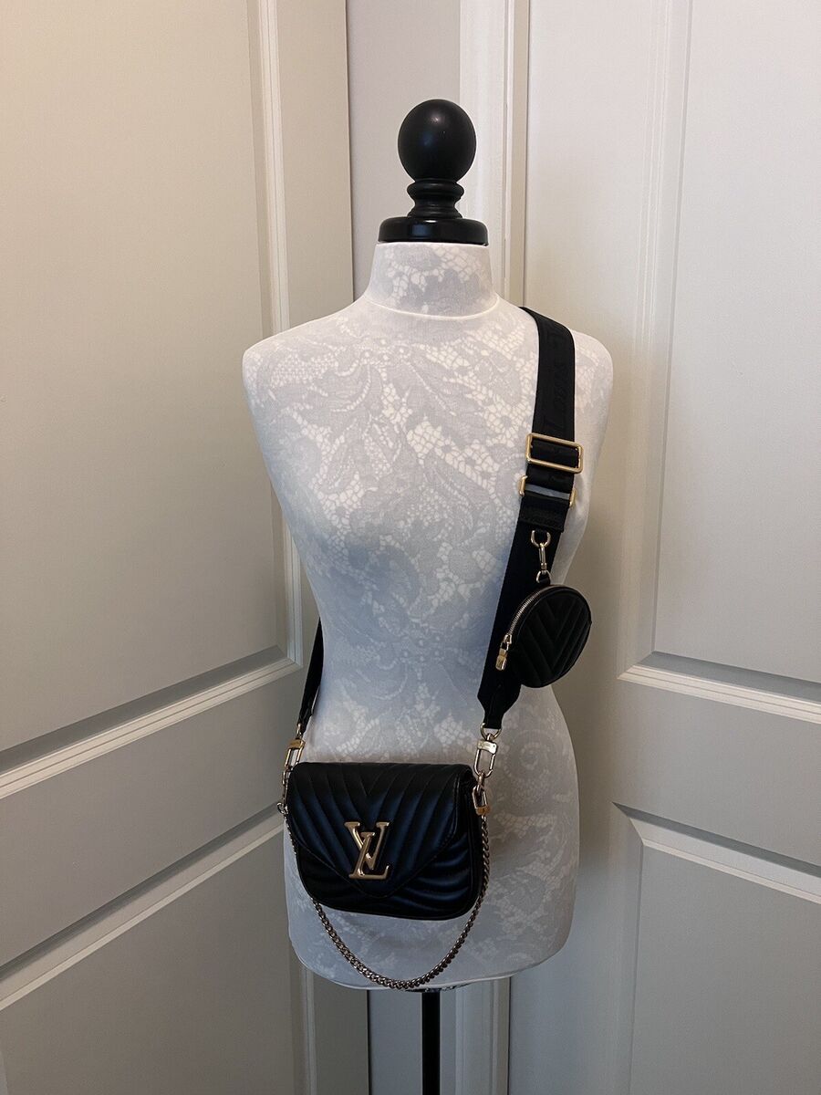 LOUIS VUITTON NEW WAVE MULTI-POCHETTE In Black M56461 | eBay LOUIS VUITTON NEW WAVE MULTI-POCHETTE In Black M56461 | eBay