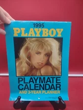 1995 Playboy Playmate Calendar & 3 Year Planner Anna Nicole & Jenny McCarthy