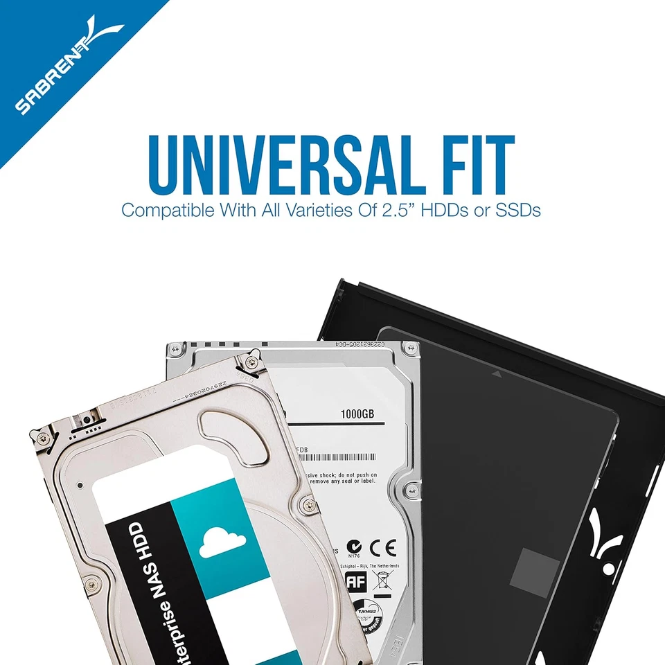 SABRENT 3.5 Inch to X2 SSD / 2.5 Inch Internal Hard Drive Mounting Kit [SATA - Image 3 of 4