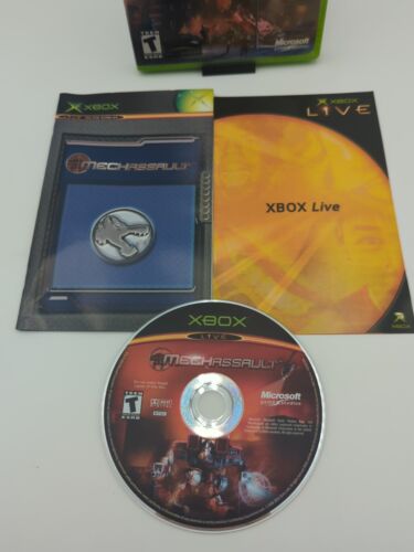 MechAssault (Microsoft Xbox, 2002) CIB Complete w/ Manual - Tested Working - Picture 2 of 4