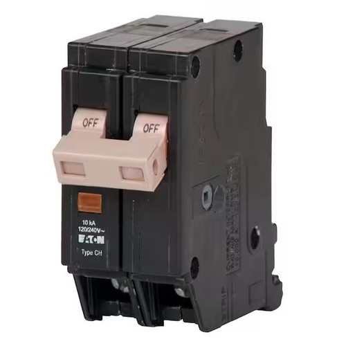 EATON CH 15 Amp 240 Volts 2-Pole Circuit Breaker with Trip Flag