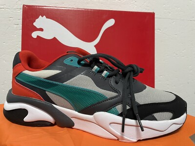 Puma X-Ray Millenium Herren Größe 41 Turnschuhe Laufschuh rot grün