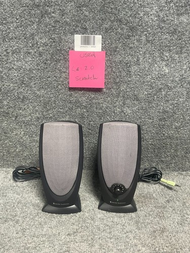 Altec Lansing Computer Speakers 🎶 Pair Rev A00 Wired Stereo Sound System - Blac - 第 17/17 張圖片